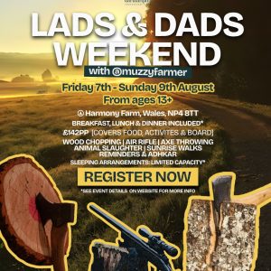 Lads & Dads Weekend at Harmony Farm