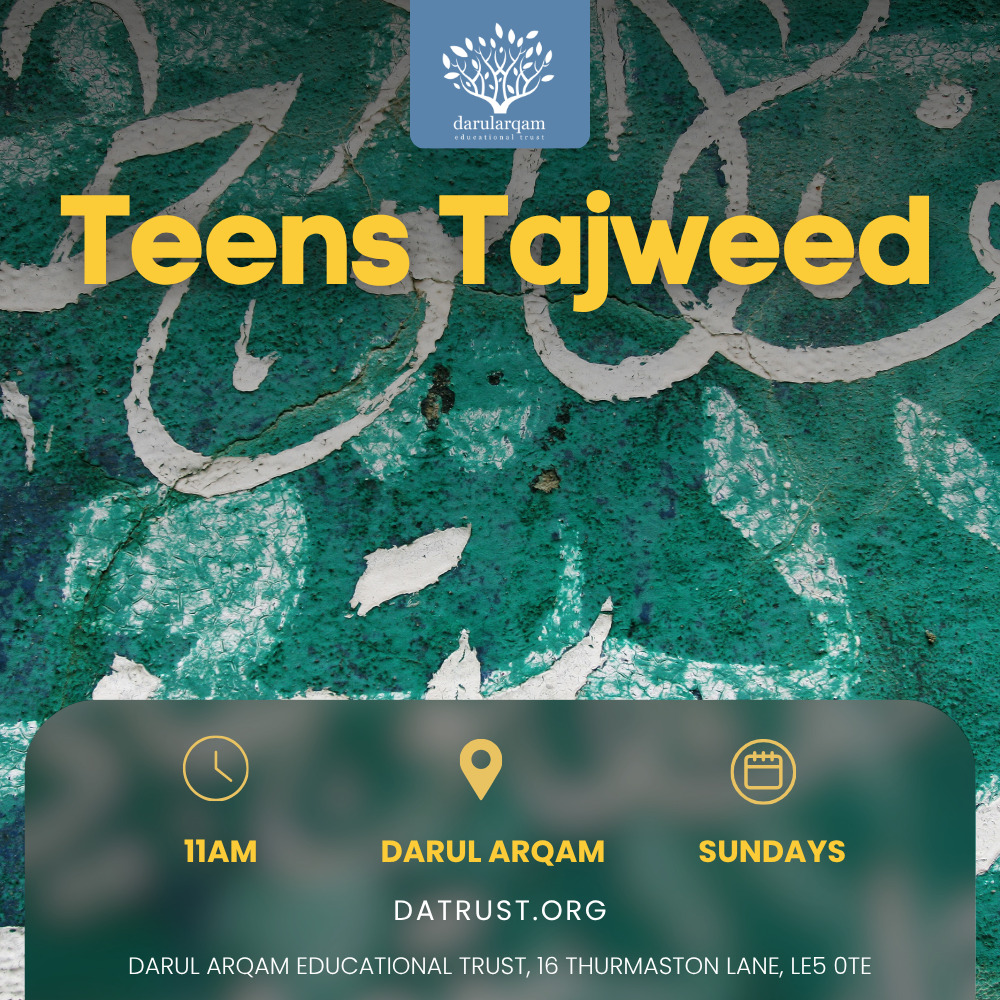 Sunday Teens Tajweed For Girls