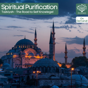 Poster of Mosque Advertising Spiritual Transformation Tazkiyah