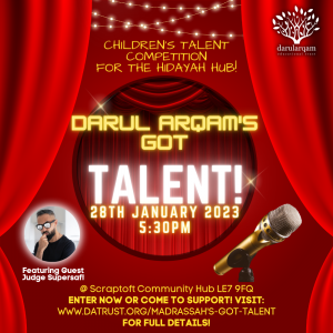 Poster for Darul Arqam's Got Talent